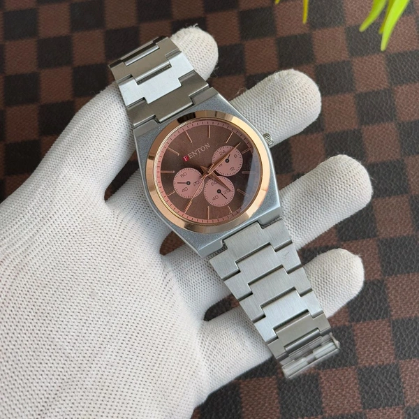 Fenton Analog Quartz Movement Watch With High Quality Strap Best finishing Body & Case