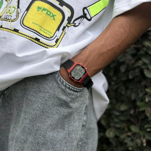 DASH Tactical Style Digital Watch for Men – Rugged Design, Premium Look, All-Day Comfort