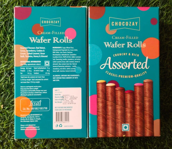 Chocozay Wafer Rolls 60 