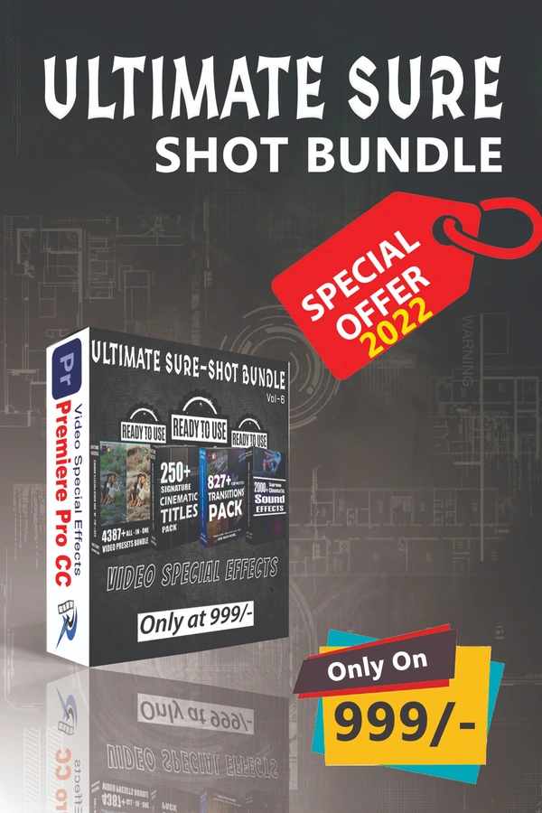 4387+ ALL - IN - ONE VIDEO PRESETS BUNDLE FOR Adobe Premiere Pro CC - 16gb