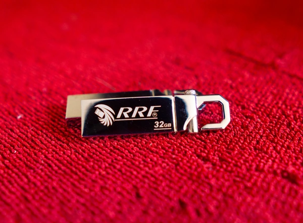16gb RRF (50pcs Box Pack) PenDrive  USB 2.0 Flash Drive Metal PenDrive,for Laptop, Computer, Desktop etc. - 16gb