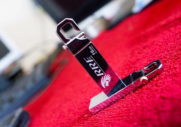 16gb RRF (50pcs Box Pack) PenDrive  USB 2.0 Flash Drive Metal PenDrive,for Laptop, Computer, Desktop etc. - 16gb
