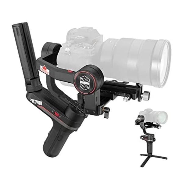 Zhiyun Weebill S Gimbal Stabilizer (With 2 Years ZHIYUN India Official Warranty) For DSLR & Mirrorless Camera Sony Nikon Z6 Z7 Panasonic GH5 GH5s Canon 5D4 5D3 EOS R - 30 x 19.1 x 7 Centimeters