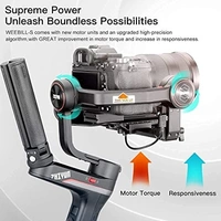 Zhiyun Weebill S Gimbal Stabilizer (With 2 Years ZHIYUN India Official Warranty) For DSLR & Mirrorless Camera Sony Nikon Z6 Z7 Panasonic GH5 GH5s Canon 5D4 5D3 EOS R - 30 x 19.1 x 7 Centimeters