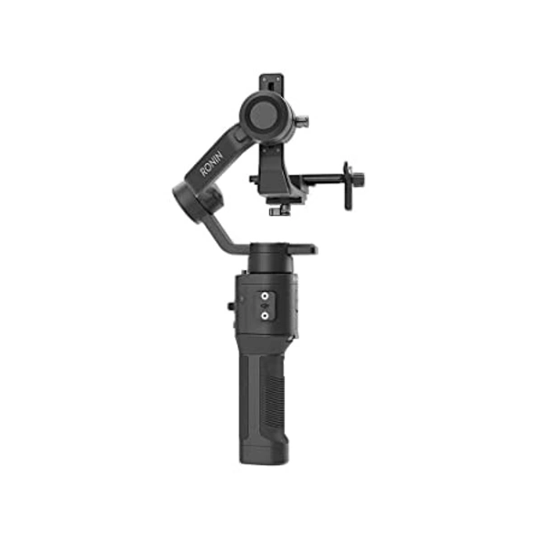 DJI RSC – Lightweight And Compact, Superior Stabilization, 3-Axis Gimbal Stabilizer For Mirrorless Cameras, Nikon, Sony, Panasonic, Canon, 360 Degree Movement, 2kg Tested Payload, Axis Locks, Black - 22 x 7.5 x 37 Centimeters, Black