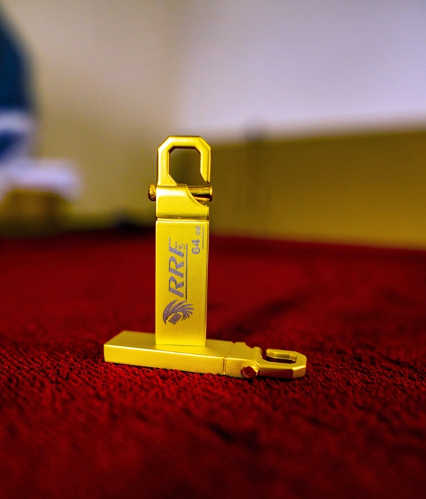 64gb RRF PenDrive USB 2.0 Flash Drive Metal PenDrive,For Laptop, Computer, Desktop Etc. - 64gb