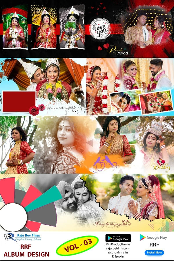 NEW RRF DESIGN ENGLISH & HINDI PSD VOL - 03 (2023) - 12x36