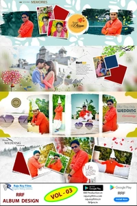 NEW RRF DESIGN ENGLISH & HINDI PSD VOL - 03 (2023) - 12x36