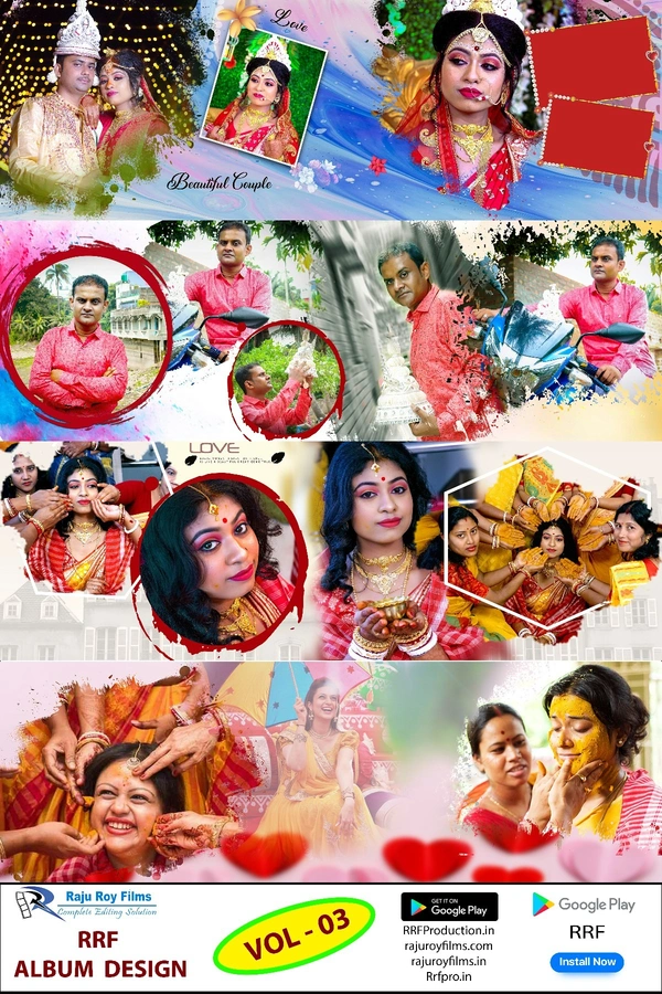 NEW RRF DESIGN ENGLISH & HINDI PSD VOL - 03 (2023) - 12x36