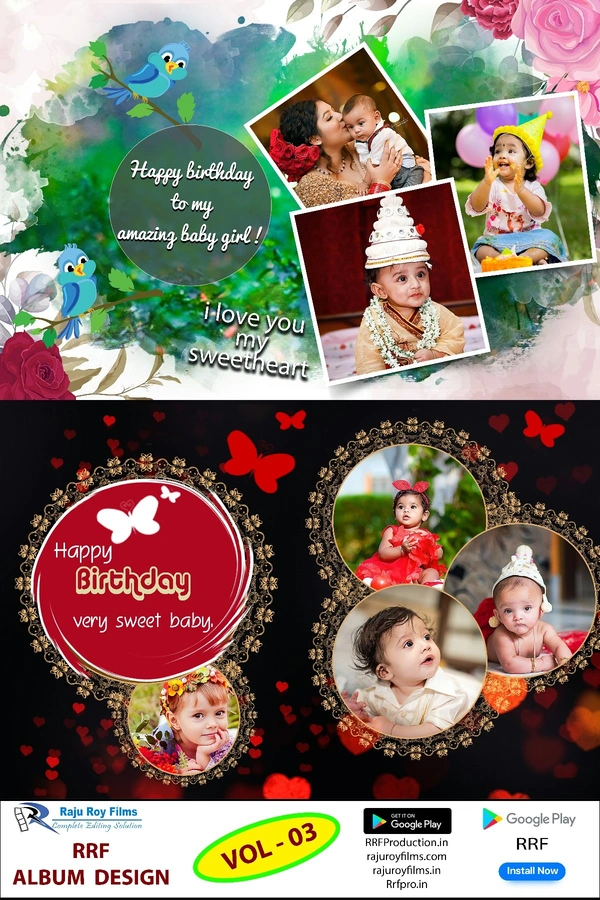NEW RRF DESIGN ENGLISH & HINDI PSD VOL - 03 (2023) - 12x36