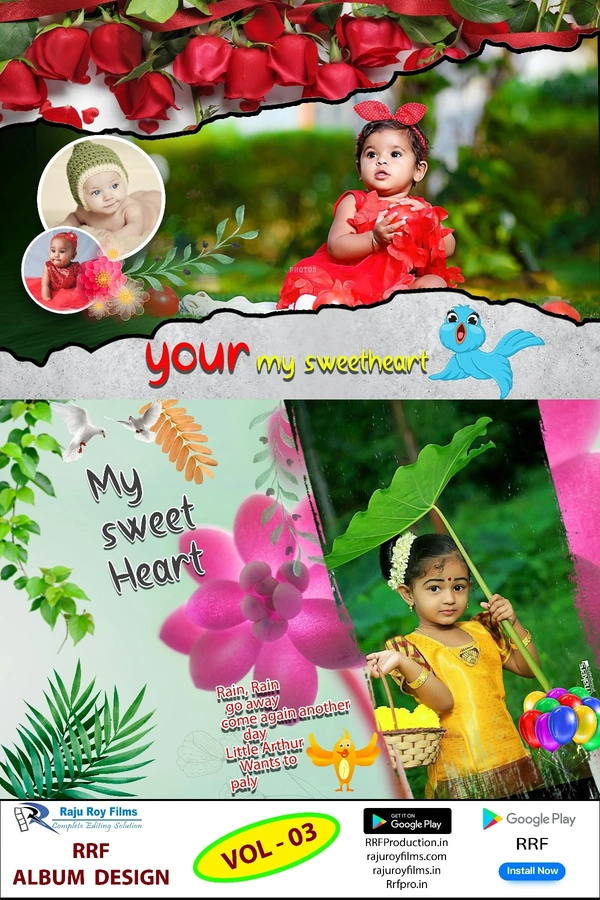 NEW RRF DESIGN ENGLISH & HINDI PSD VOL - 03 (2023) - 12x36