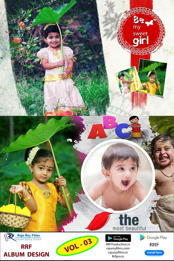 NEW RRF DESIGN ENGLISH & HINDI PSD VOL - 03 (2023) - 12x36