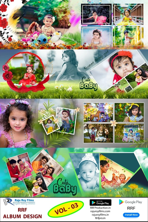 NEW RRF DESIGN ENGLISH & HINDI PSD VOL - 03 (2023) - 12x36