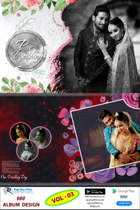 NEW RRF DESIGN ENGLISH & HINDI PSD VOL - 03 (2023) - 12x36