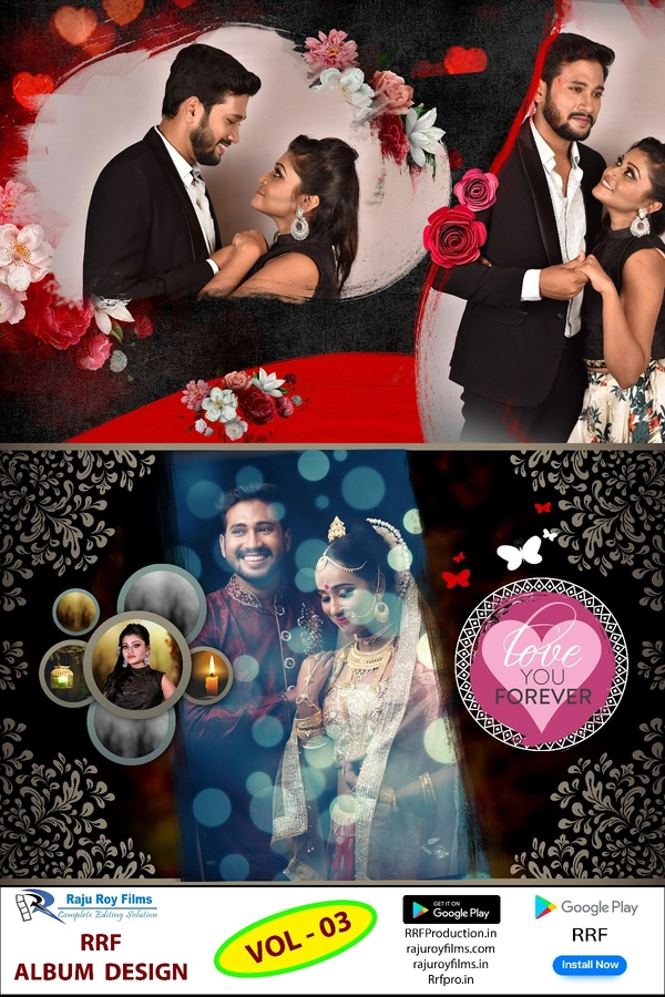 NEW RRF DESIGN ENGLISH & HINDI PSD VOL - 03 (2023) - 12x36