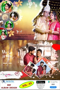 NEW RRF DESIGN ENGLISH & HINDI PSD VOL - 03 (2023) - 12x36