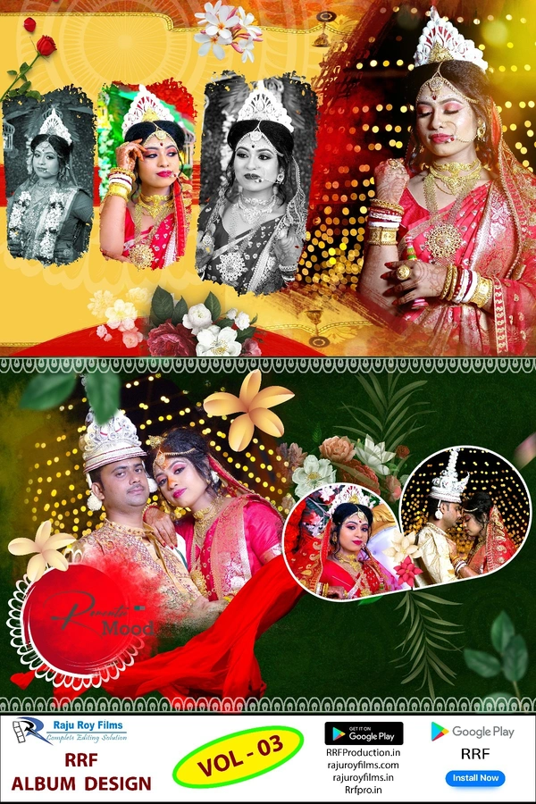 NEW RRF DESIGN ENGLISH & HINDI PSD VOL - 03 (2023) - 12x36