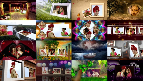 EDIUS Drag And Drop Indian Wedding 3D-fx 2000+ fx   - 80gb