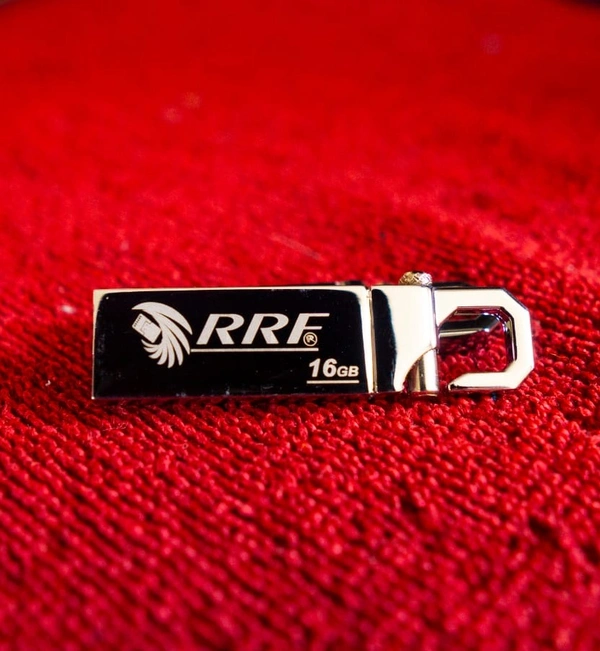 16GB RRF PenDrive USB 2.0 Flash Drive Metal Body, EnStore Drive for Laptop, Computer, Desktop etc. - 16GB