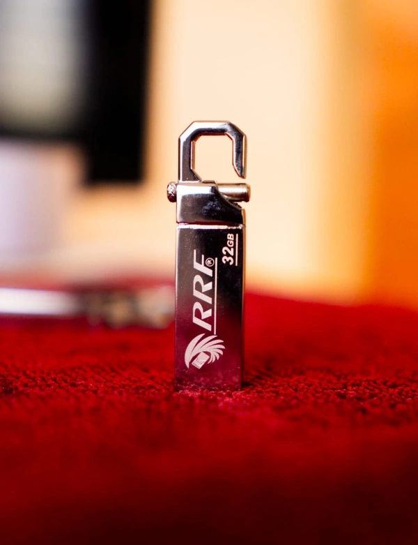 32GB RRF PenDrive USB 2.0 Flash Drive Metal Body, EnStore Drive for Laptop, Computer, Desktop etc. - 32GB
