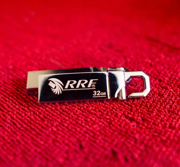 32GB RRF PenDrive USB 2.0 Flash Drive Metal Body, EnStore Drive for Laptop, Computer, Desktop etc. - 32GB