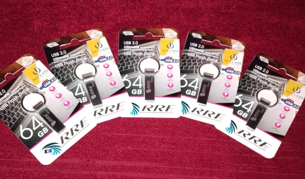 Ring Pendrive 64gb Usb 3.0 High Speed.Metal PenDrive,For Laptop, Computer, Desktop Etc.