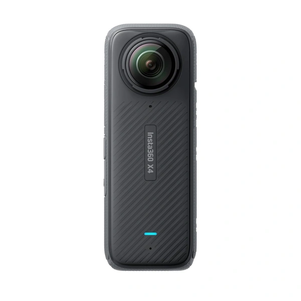 insta360 X4-8K Waterproof 360 Action Camera, 4K Wide-Angle Video, Invisible Selfie Stick Effect, Removable Lens Guards, 135 Min Battery Life, AI Editing, Stabilization, for Sports, Travel, Outdoor