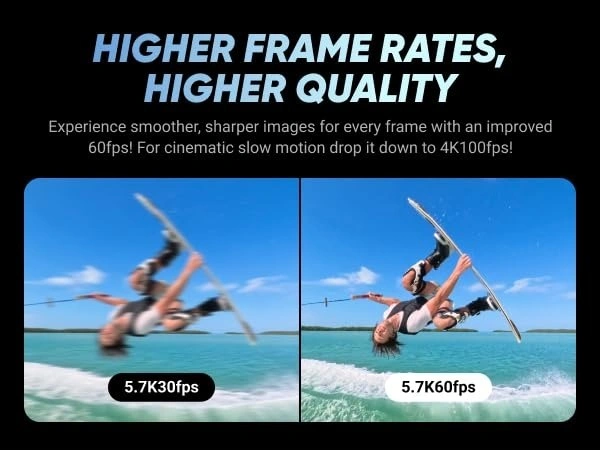 insta360 X4-8K Waterproof 360 Action Camera, 4K Wide-Angle Video, Invisible Selfie Stick Effect, Removable Lens Guards, 135 Min Battery Life, AI Editing, Stabilization, for Sports, Travel, Outdoor