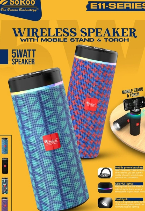 E-11 SERIES WIRELESS SPEAKER ( Torch Light )