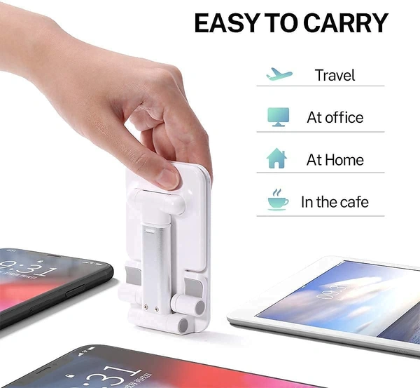 MOBILE STAND ( 2 IN 1 ) - Black 