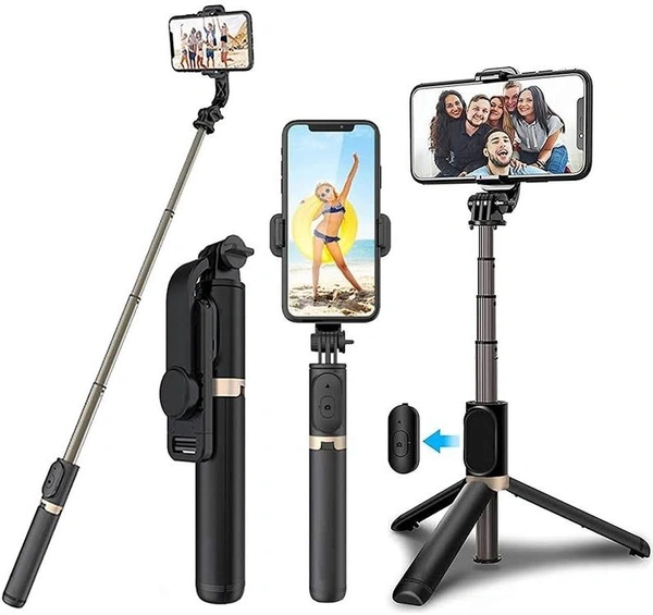 SELFIE STICK WITH TRIPOD ( 2 IN 1 )