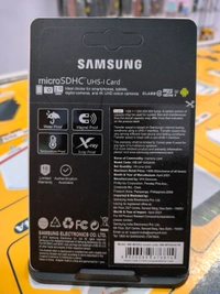 Samsung Memory Card ( Class-10 ) ( 64GB ) - Red
