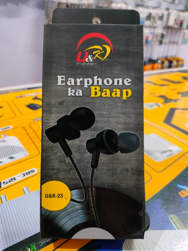 Earphone ( U & K ) Super Sound Quality 