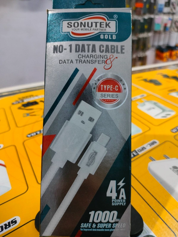 DATA Cable Type-C ( Clothe Wire ) 4A