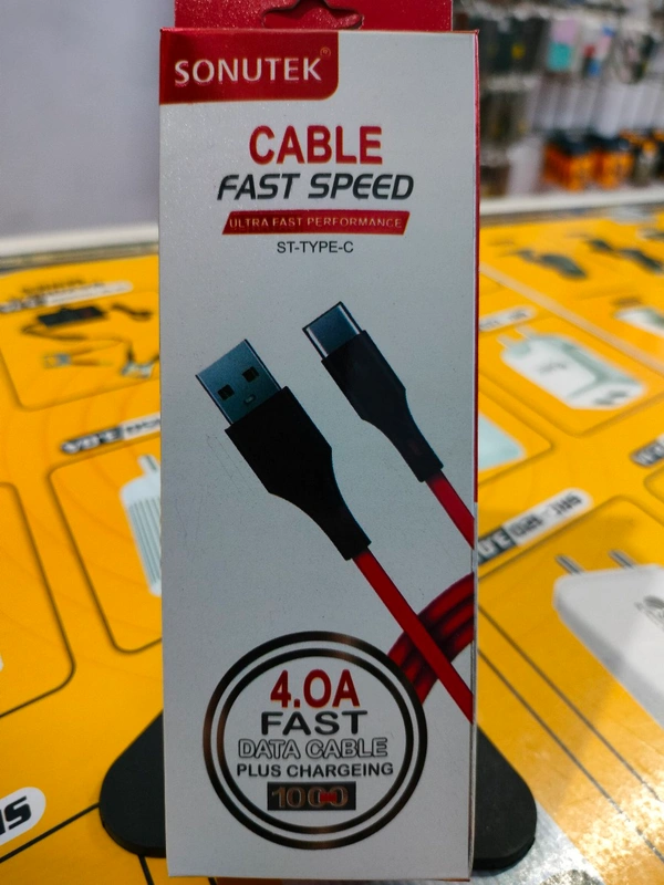 DATA Cable Type-C ( U & K ) ( Clothe Wire ) 4A