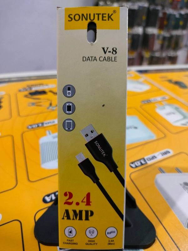 DATA CABLE V8 Micro ( 2.4A ) - 1M
