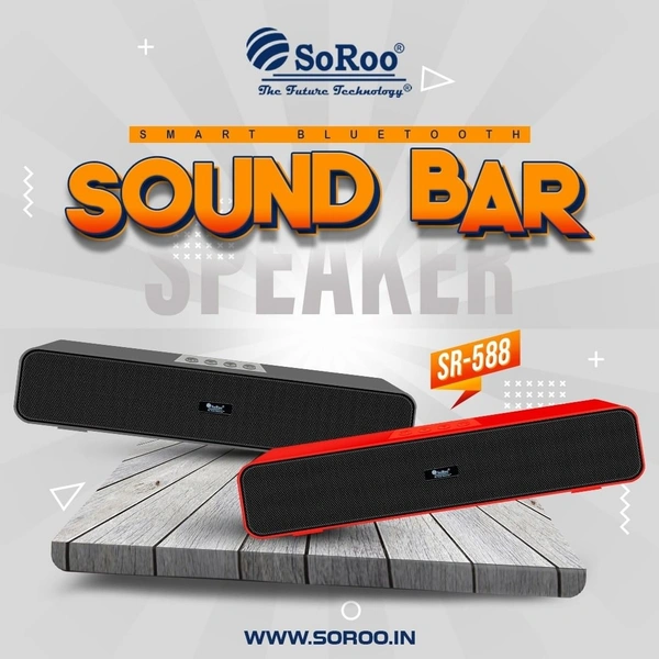 SR-588 SOUND BAR WIRELESS SPEAKER 