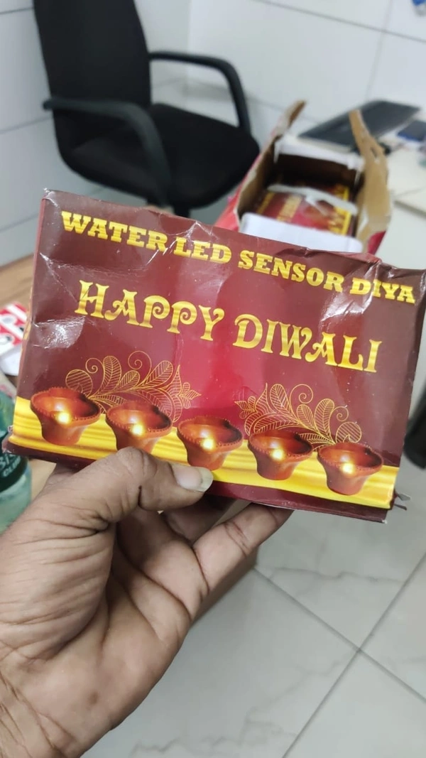 Water LED Sensor Diya