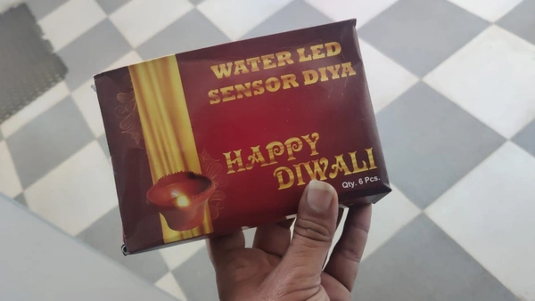 Water LED Sensor Diya