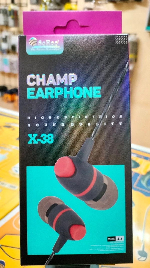 EARPHONE X-38 ( Champ ) 
