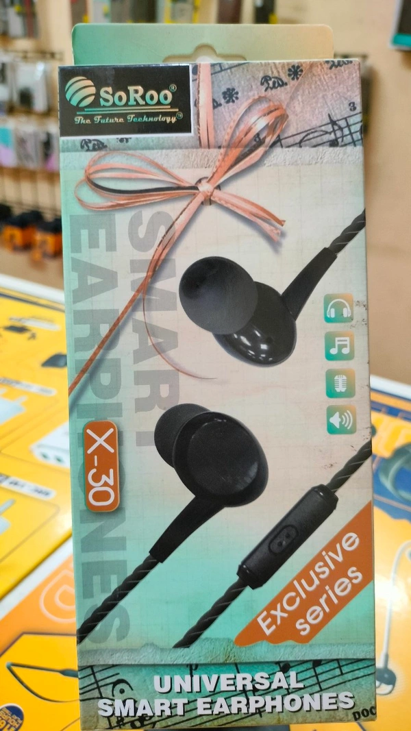 EARPHONE X-30 ( Universal Smart Earphone )