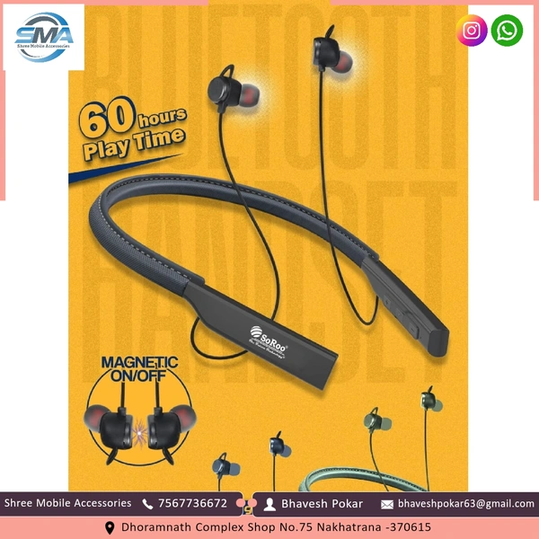 I BAND 6 ( Magnetic On/Of ) 60H PlayTime  - Black