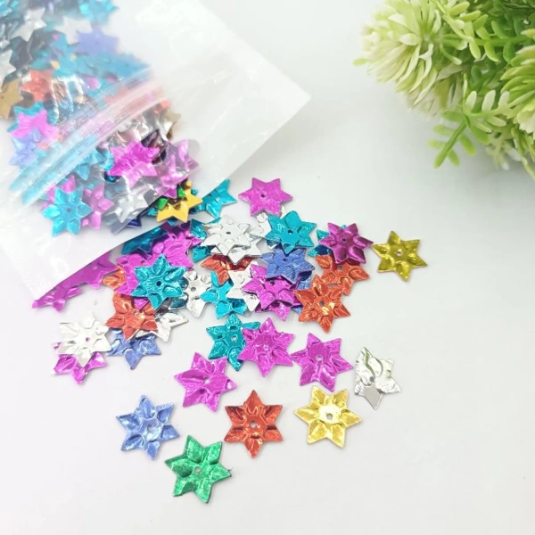 200pcs+ Mix Color Stars Sequins