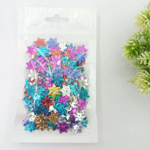 200pcs+ Mix Color Stars Sequins
