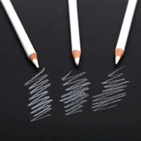 White Charcoal Pencil Set of 3 for Sketching, Drawing and Other Artistic Work