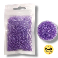 Light Purple Glass Seed Beads For Crafting And DIY