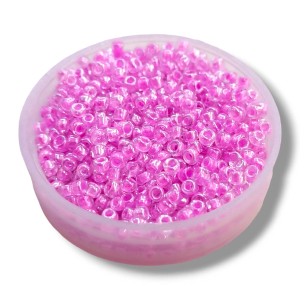 Light Pink Color Glass Seed Beads For Crafting And DIY