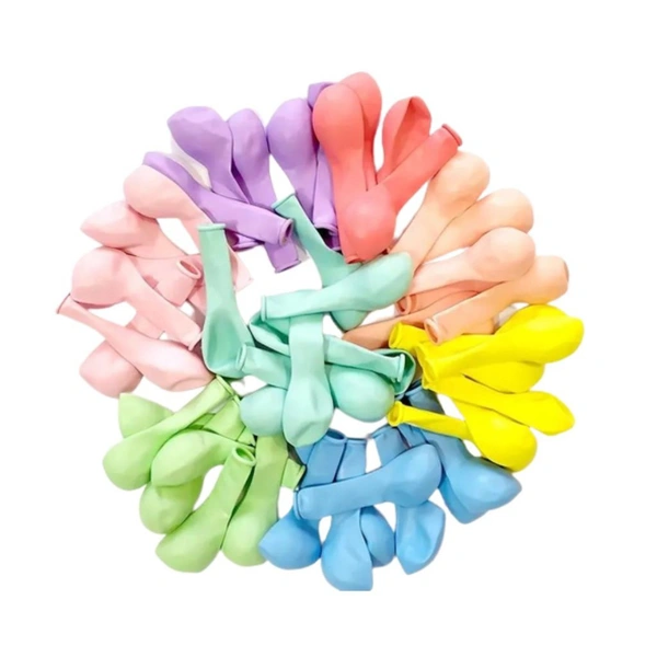 50pcs Pastel Color Balloons - Pastel Yellow