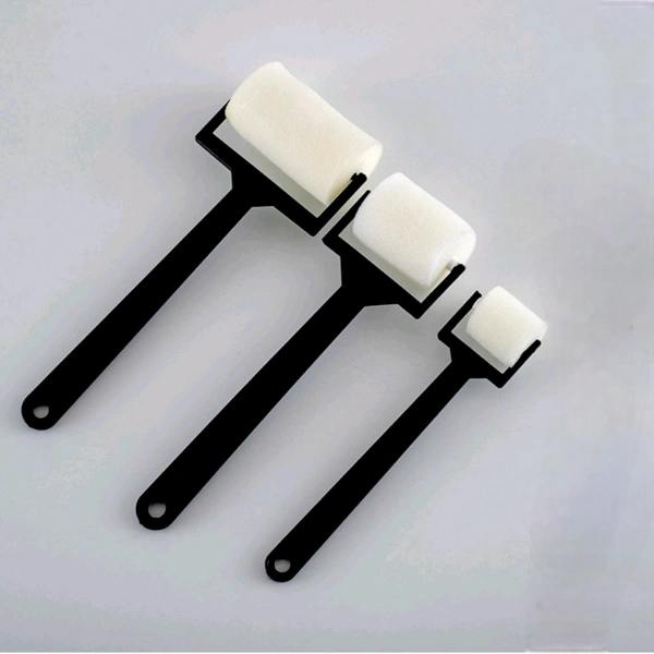 3pcs Sponge Paint Roller, Three Different Sizes, Large, Medium, And Small