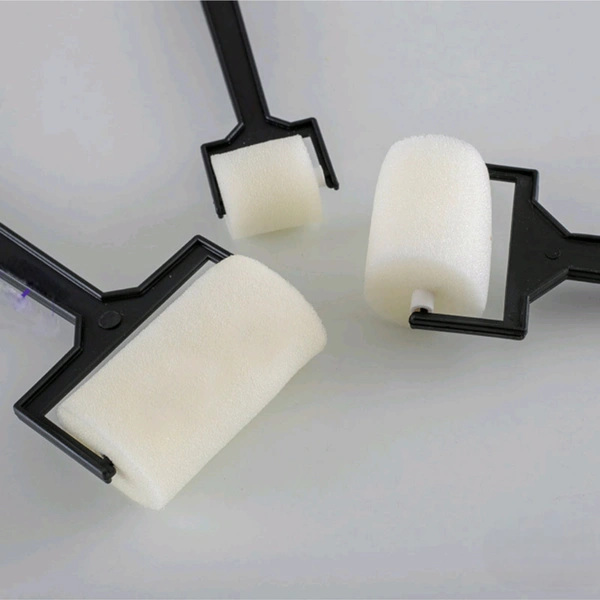 3pcs Sponge Paint Roller, Three Different Sizes, Large, Medium, And Small